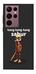 Чехол itsPrint Tung Tung Tung Sahur Tamburo для Samsung Galaxy S22 Ultra