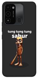 Чехол itsPrint Tung Tung Tung Sahur Tamburo для Tecno Spark Go 2022 (KG5m)