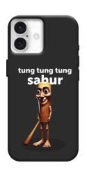 Чехол itsPrint Tung Tung Tung Sahur Tamburo для Apple iPhone 16 Plus (6.7")