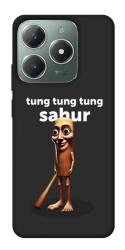 Чехол itsPrint Tung Tung Tung Sahur Tamburo для Realme C61 4G