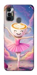 Чохол itsPrint Ballerina illustration для TECNO Spark 7