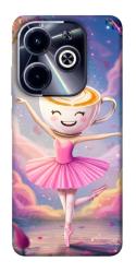 Чехол itsPrint Ballerina illustration для Infinix Hot 40i