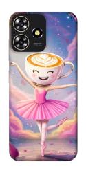Чехол itsPrint Ballerina illustration для ZTE Blade A73 4G