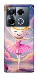 Чехол itsPrint Ballerina illustration для Infinix Note 40 Pro 4G