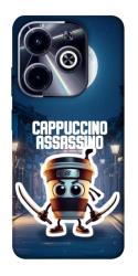Чехол itsPrint Cappuccino Assassino Ninja для Infinix Hot 40i