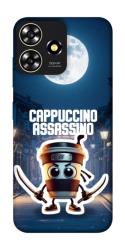 Чехол itsPrint Cappuccino Assassino Ninja для ZTE Blade A73 4G