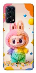 Чехол itsPrint Сolorful Labubu для Oppo Reno 5 4G