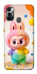 Чехол itsPrint Сolorful Labubu для TECNO Spark 7