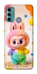 Чехол itsPrint Сolorful Labubu для Motorola Moto G60