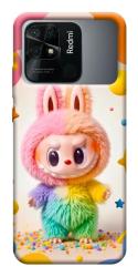 Чехол itsPrint Сolorful Labubu для Xiaomi Redmi 10C