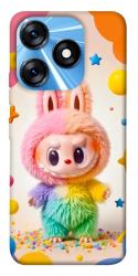 Чохол itsPrint Сolorful Labubu для TECNO Spark 10 Pro