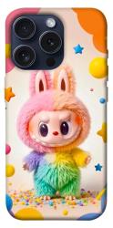 Чехол itsPrint Сolorful Labubu для Apple iPhone 15 Pro (6.1")