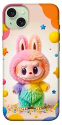 Чехол itsPrint Сolorful Labubu для Apple iPhone 15 Plus (6.7")
