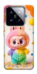 Чехол itsPrint Сolorful Labubu для Xiaomi 14 Pro