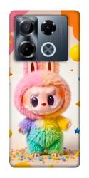 Чехол itsPrint Сolorful Labubu для Infinix Note 40 Pro 4G