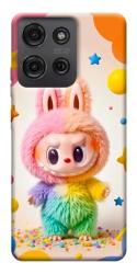 Чехол itsPrint Сolorful Labubu для Motorola Moto G75 5G