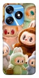 Чохол itsPrint Labubu smile для TECNO Spark 10 Pro