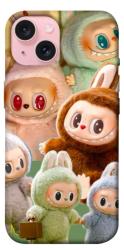 Чехол itsPrint Labubu smile для Apple iPhone 15 (6.1")
