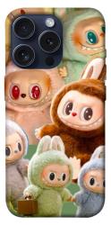Чехол itsPrint Labubu smile для Apple iPhone 15 Pro (6.1")
