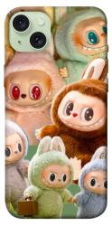 Чехол itsPrint Labubu smile для Apple iPhone 15 Plus (6.7")