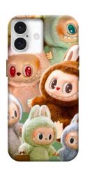 Чехол itsPrint Labubu smile для Apple iPhone 16 (6.1")
