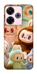 Чехол itsPrint Labubu smile для Xiaomi Redmi 13 4G / Poco M6 4G