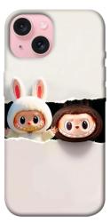Чехол itsPrint Hello Labubu для Apple iPhone 15 (6.1")