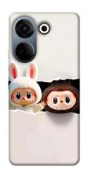 Чехол itsPrint Hello Labubu для TECNO Camon 20 Pro (CK7n)
