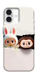 Чехол itsPrint Hello Labubu для Apple iPhone 16 (6.1")