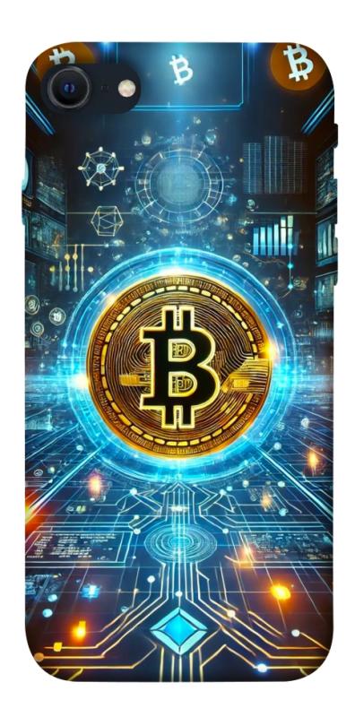Чехол itsPrint Neo bitcoin для Apple iPhone SE (2020), деньги, купить оптом с доставкой