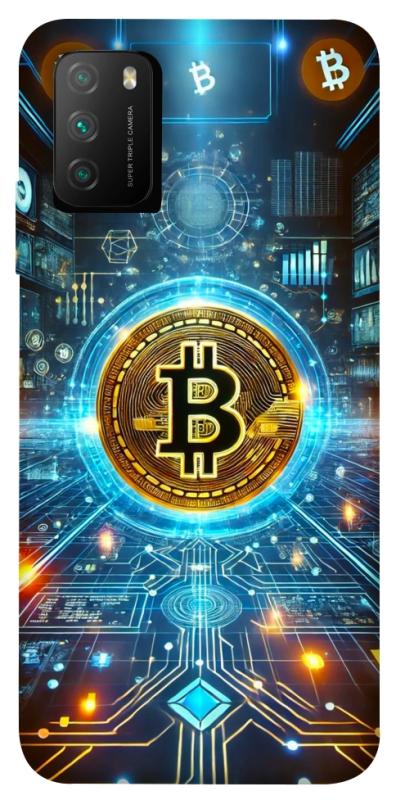 Чехол itsPrint Neo bitcoin для Xiaomi Poco M3, деньги, купить оптом с доставкой