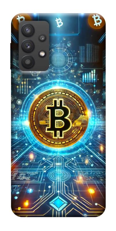 Чехол itsPrint Neo bitcoin для Samsung Galaxy A32 (A326B) 5G, деньги, купить оптом с доставкой
