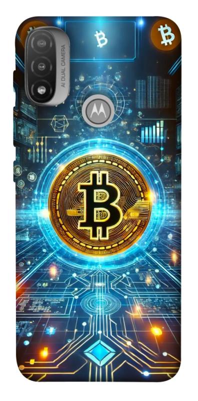 Чехол itsPrint Neo bitcoin для Motorola Moto E20, деньги, купить оптом с доставкой