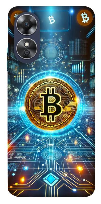 Чехол itsPrint Neo bitcoin для Oppo A17, деньги, купить оптом с доставкой