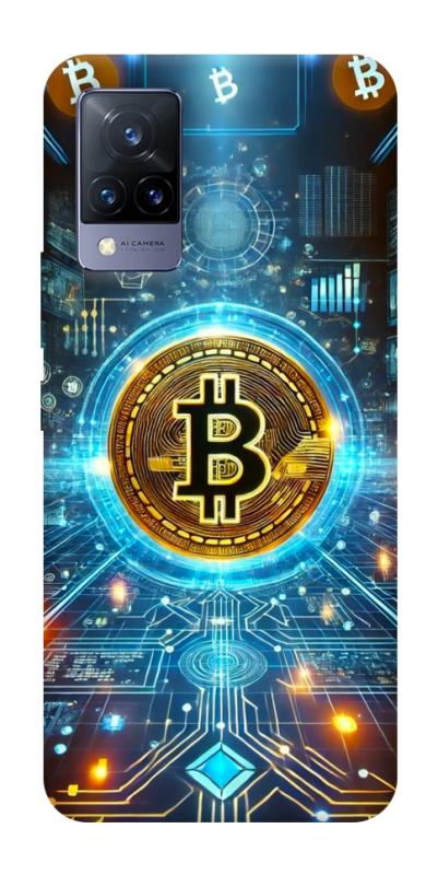 Чохол itsPrint Neo bitcoin для Vivo V21, гроші, купити оптом з доставкою
