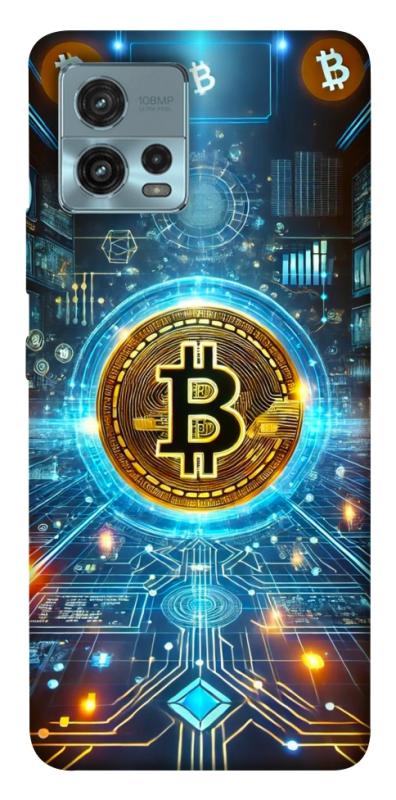 Чехол itsPrint Neo bitcoin для Motorola Moto G72, деньги, купить оптом с доставкой