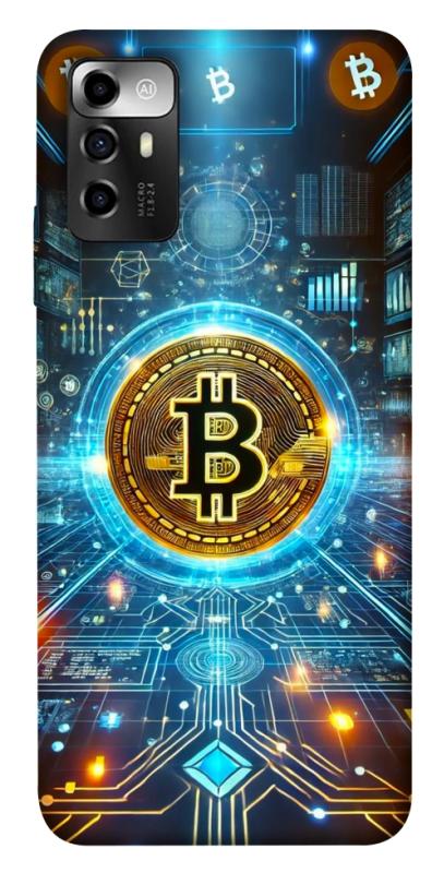 Чехол itsPrint Neo bitcoin для ZTE Blade V40 Vita, деньги, купить оптом с доставкой