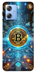Чохол itsPrint Neo bitcoin для Motorola Moto G84