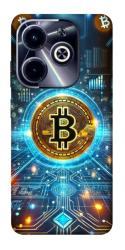 Чохол itsPrint Neo bitcoin для Infinix Hot 40i