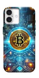 Чехол itsPrint Neo bitcoin для Apple iPhone 16 Plus (6.7")