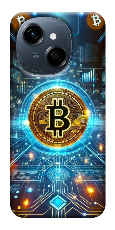 Чехол itsPrint Neo bitcoin для TECNO Spark Go 1, деньги, купить оптом с доставкой