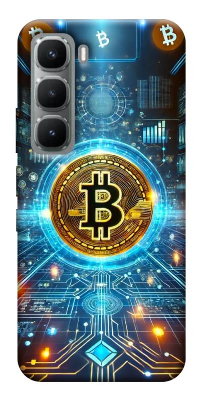 Чехол itsPrint Neo bitcoin для Infinix Hot 60 Pro+, деньги, купить оптом с доставкой