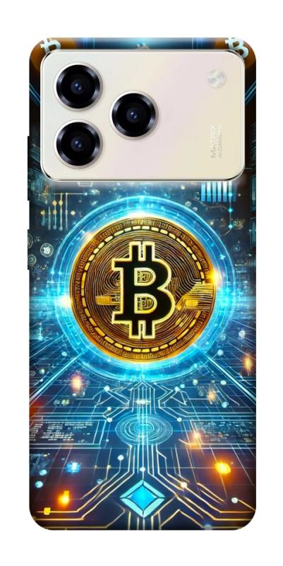 Чехол itsPrint Neo bitcoin для ZTE Blade A76, деньги, купить оптом с доставкой