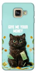 Чохол itsPrint Money cat для Samsung A520 Galaxy A5 (2017)