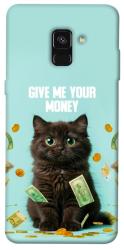 Чехол itsPrint Money cat для Samsung A530 Galaxy A8 (2018)