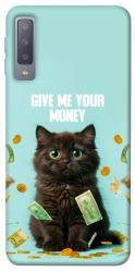 Чехол itsPrint Money cat для Samsung A750 Galaxy A7 (2018)