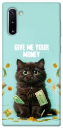 Чехол itsPrint Money cat для Samsung Galaxy Note 10