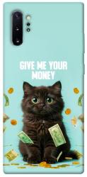 Чехол itsPrint Money cat для Samsung Galaxy Note 10 Plus