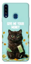 Чехол itsPrint Money cat для Samsung Galaxy A20s