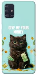 Чехол itsPrint Money cat для Samsung Galaxy A51